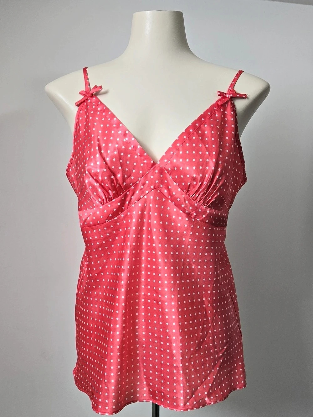 4/$20 ❤️ La Vie en Rose Polka Dot Camisole in Pink Size M